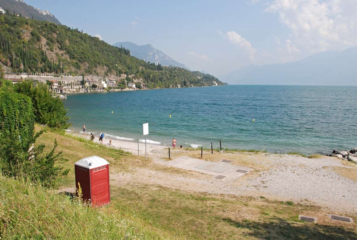 Badestrand Toscolano Maderno